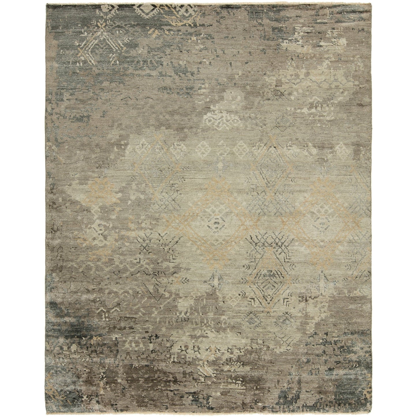 OID Vintage Earth Hand Knotted Rug - #shop_name Rug