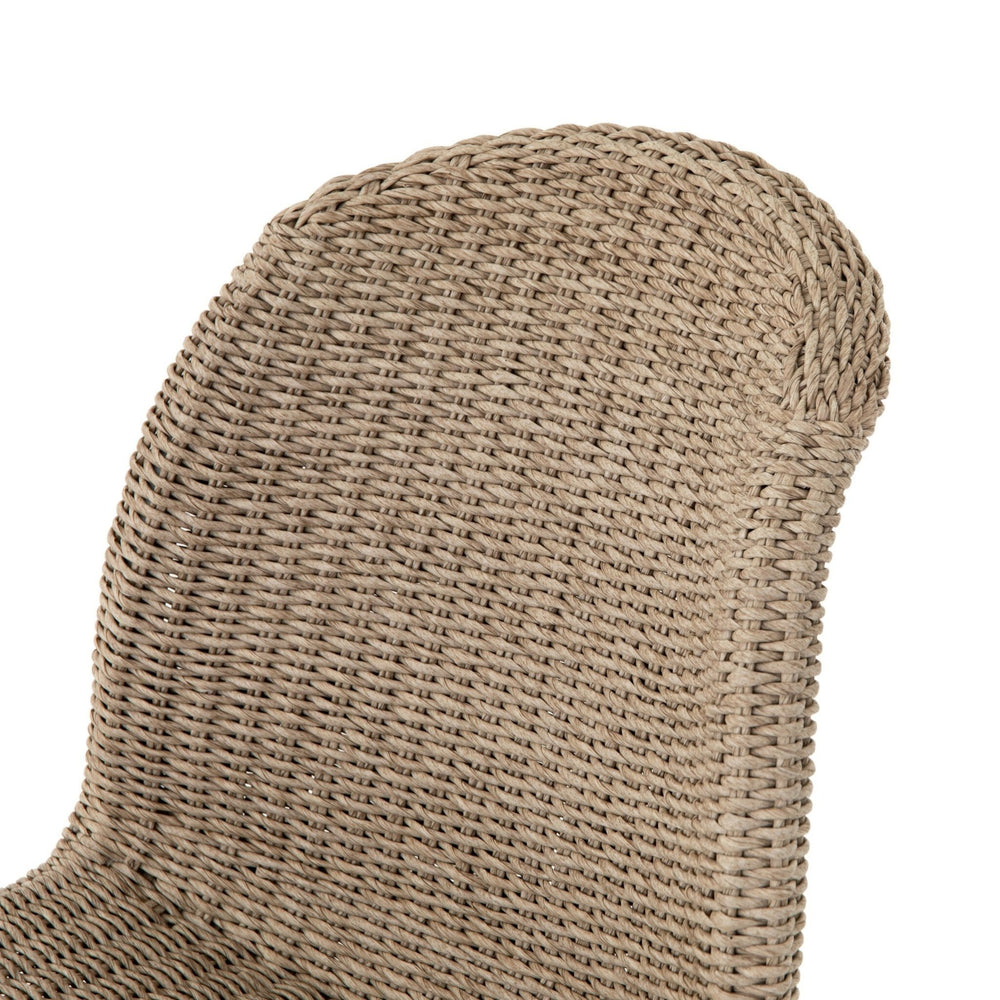Portia Outdoor Dining Chair - Vintage White - #shop_name Outdoor Chairs