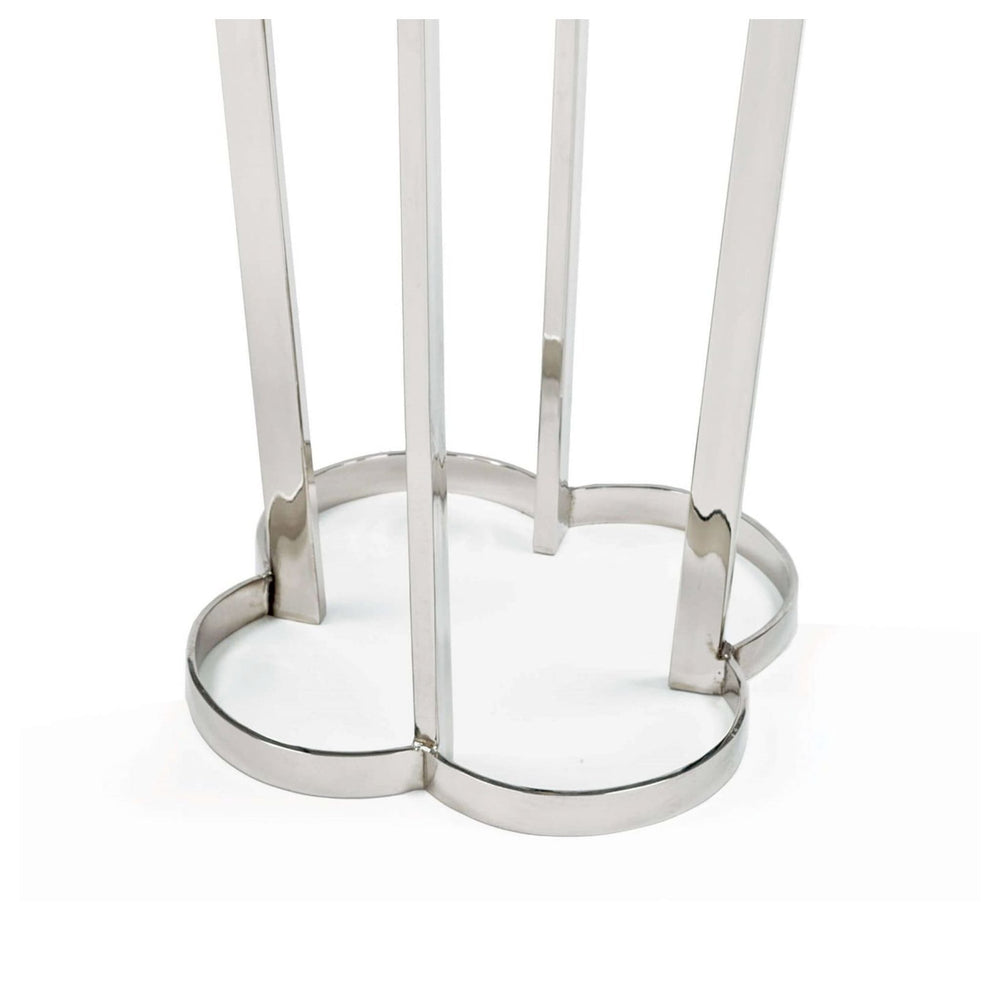 
                      
                        Regina Andrew Clover Table, Polished Nickel - #shop_name Accent Table
                      
                    