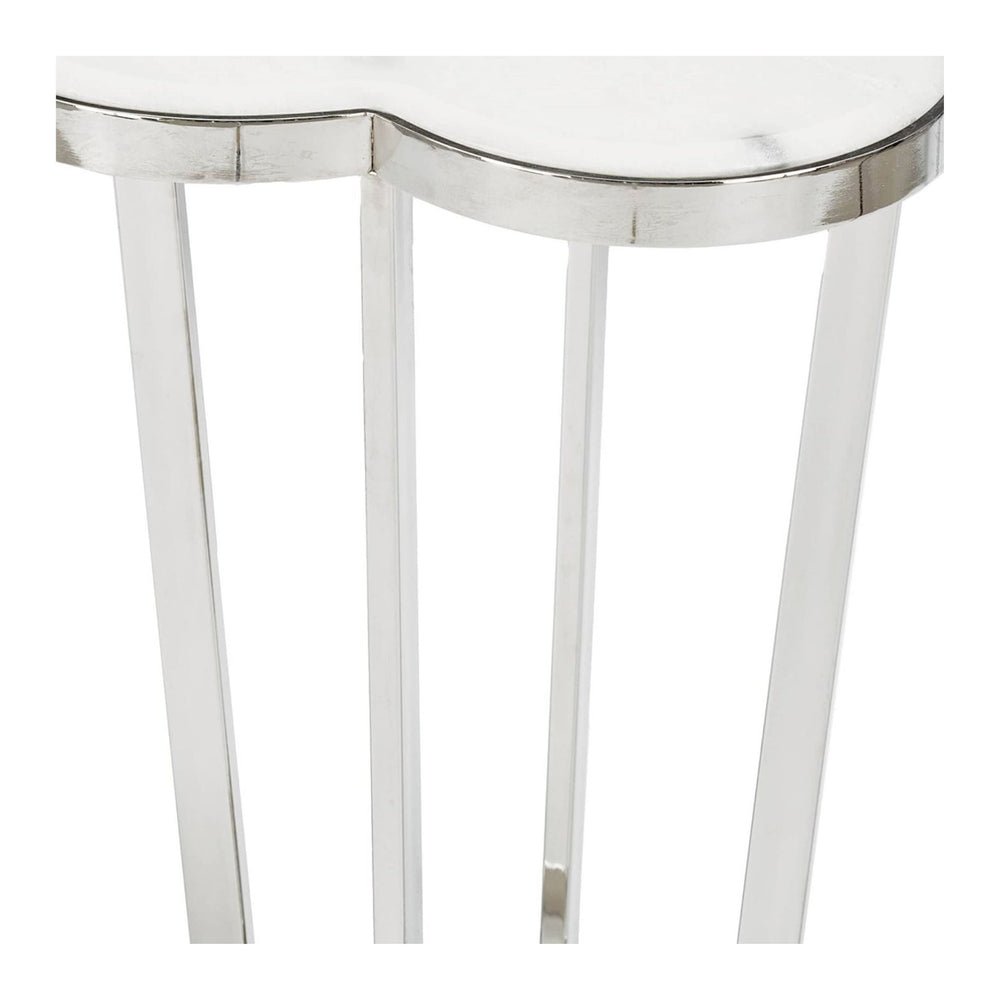 
                      
                        Regina Andrew Clover Table, Polished Nickel - #shop_name Accent Table
                      
                    