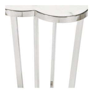 
                
                    Load image into Gallery viewer, Regina Andrew Clover Table, Polished Nickel - #shop_name Accent Table
                
            