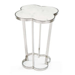 Regina Andrew Clover Table, Polished Nickel - #shop_name Accent Table