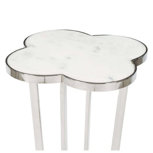 
                
                    Load image into Gallery viewer, Regina Andrew Clover Table, Polished Nickel - #shop_name Accent Table
                
            