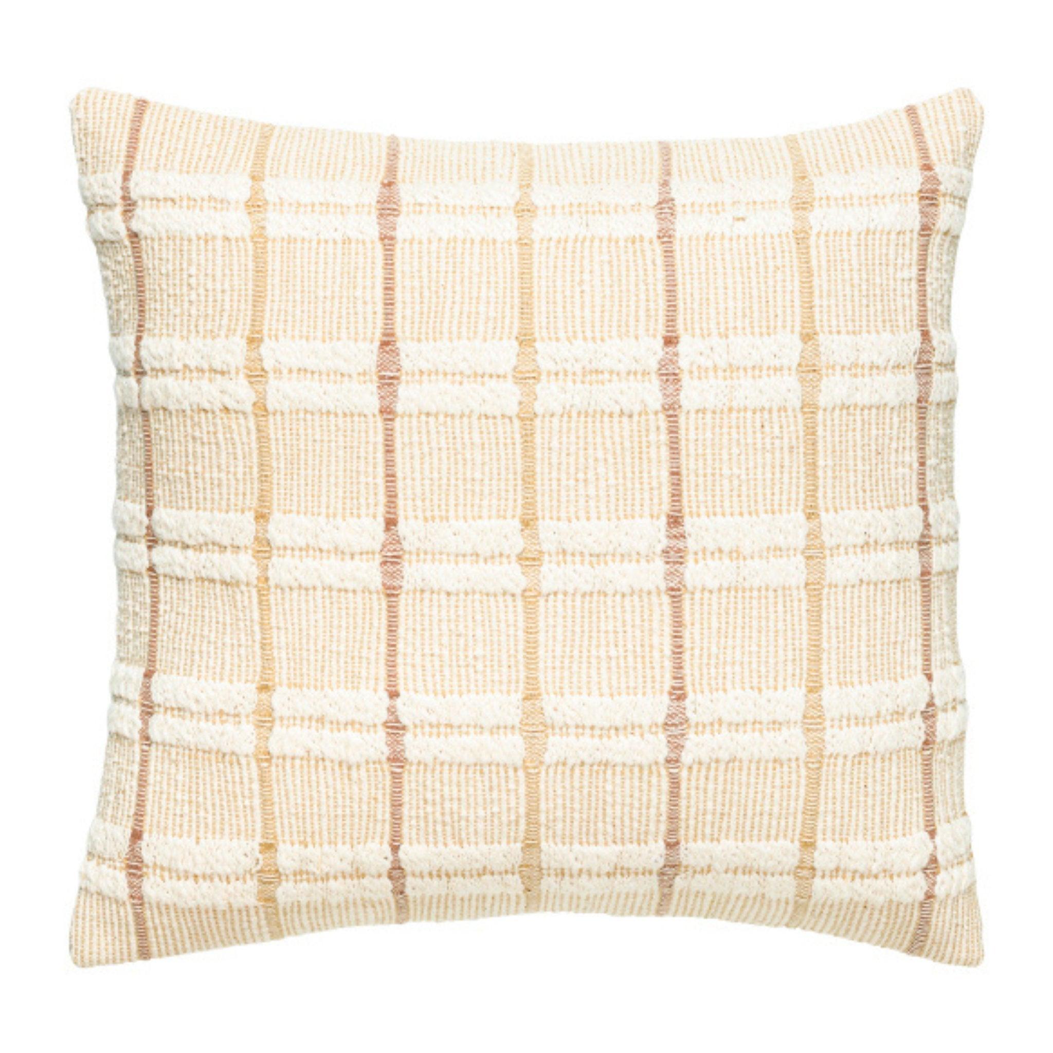 Rochester Cream and Rust Pillow