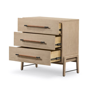 
                
                    Load image into Gallery viewer, Rosedale 3 Drawer Dresser - Yucca Oak Veneer - #shop_name Dressers &amp;amp; Chests
                
            
