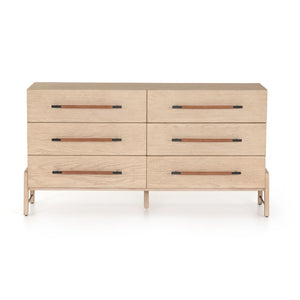 Rosedale 6 Drawer Dresser - Yucca Oak Veneer - #shop_name Dressers & Chests