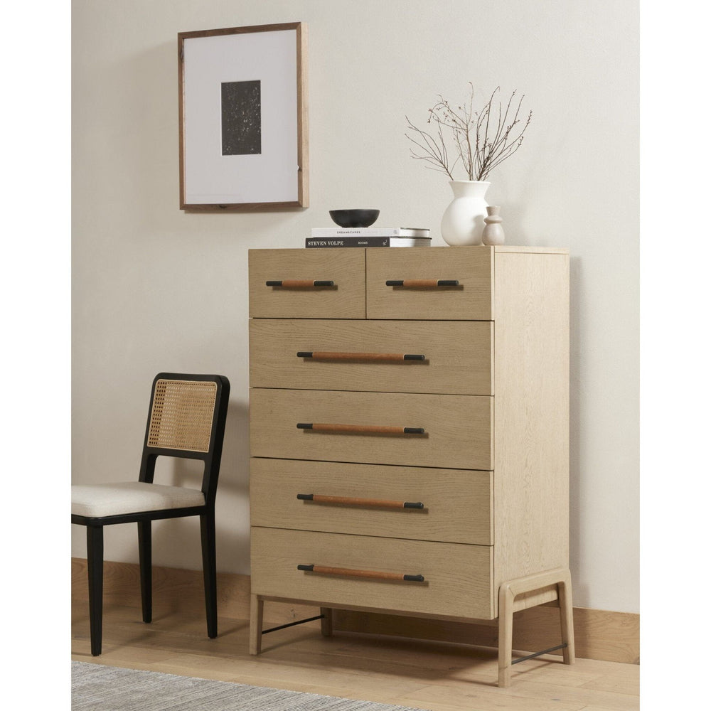 
                      
                        Rosedale 6 Drawer Tall Dresser - Yucca Oak Veneer - #shop_name Dressers & Chests
                      
                    