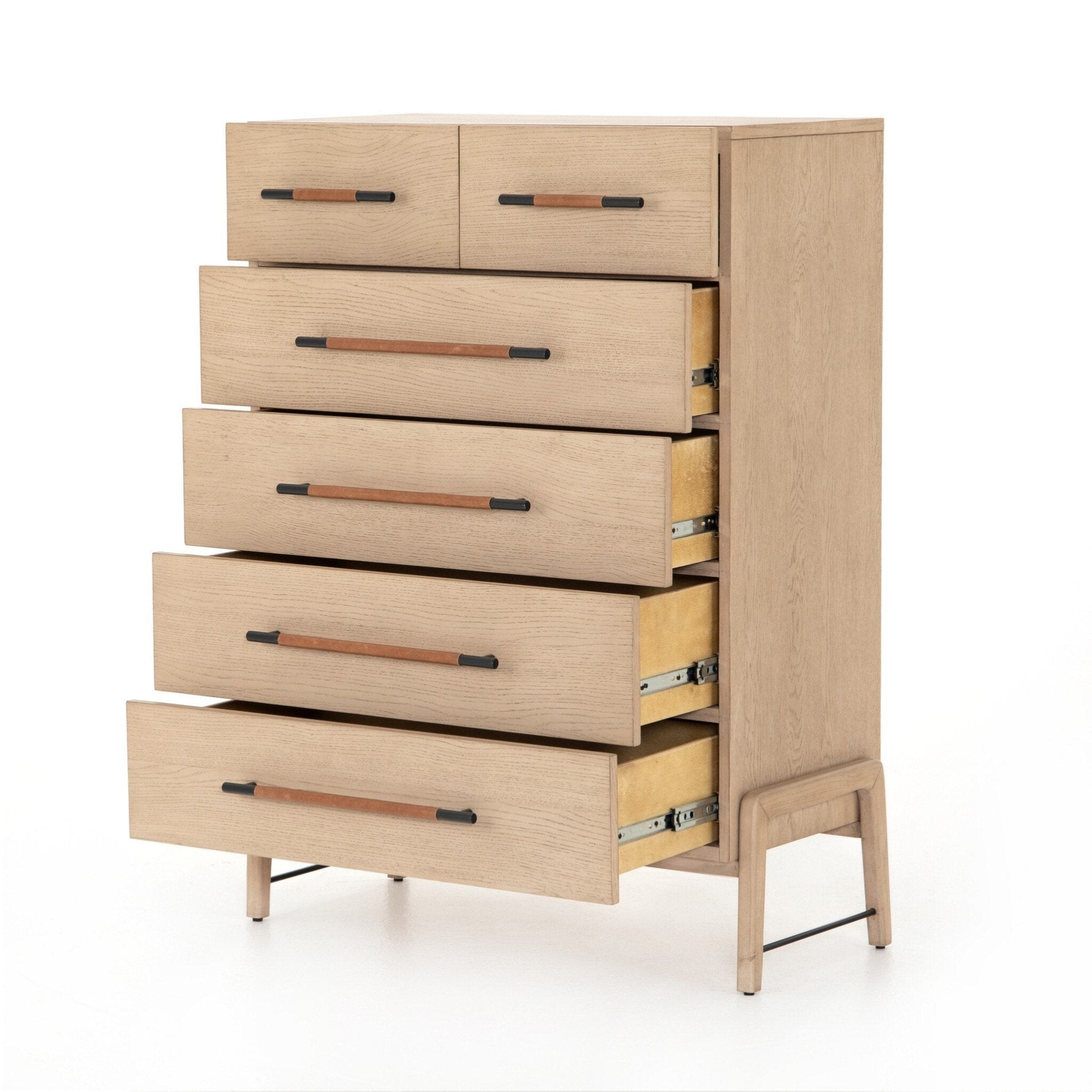 Rosedale 6 Drawer Tall Dresser - Thumbnail 3