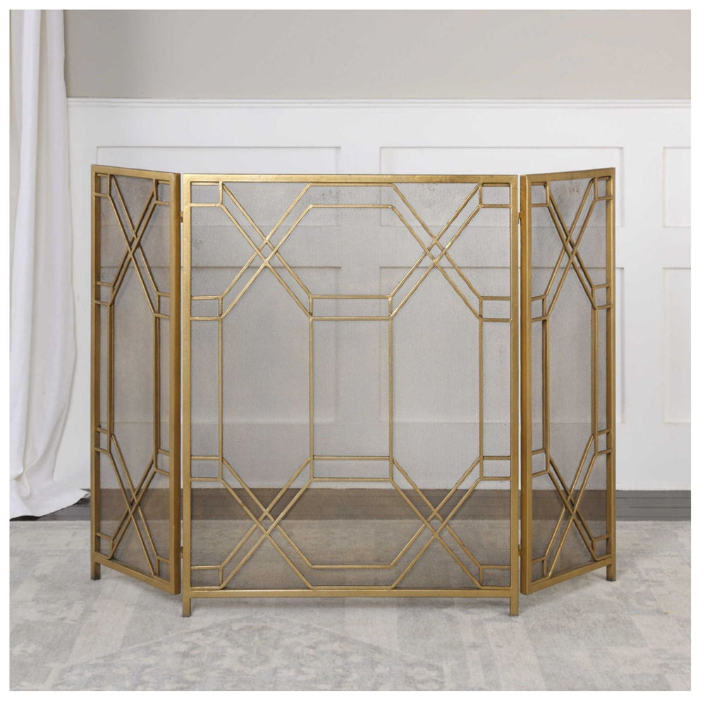 Rosen Fireplace Screen - #shop_name Fireplace Screen