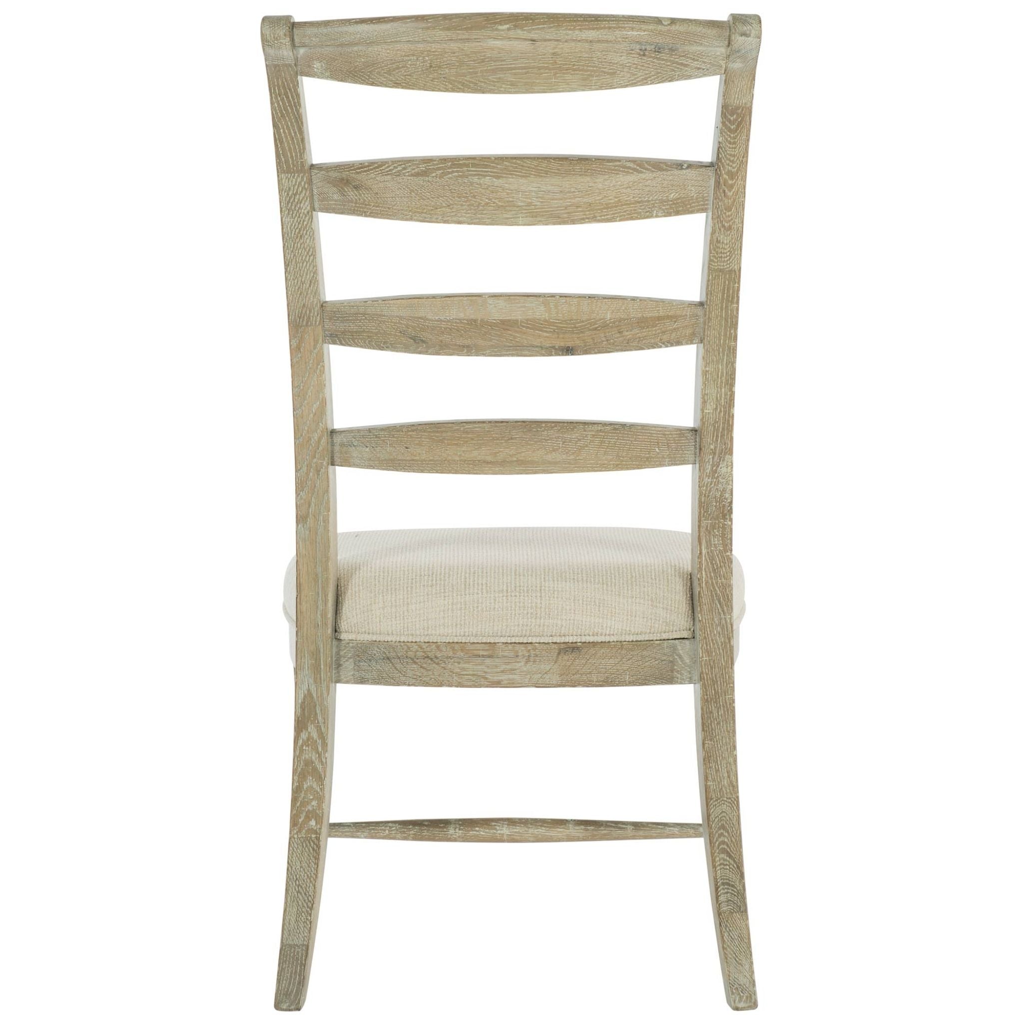 Rustic Patina Ladderback Side Chair - Thumbnail 4