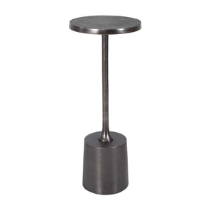 Sanaga Drink Table, Nickel - #shop_name Accent Table