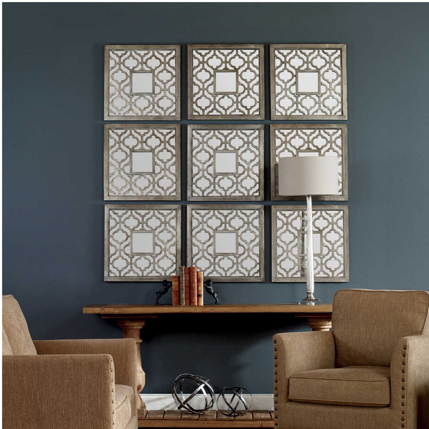 Sorbolo Mirrored Wall Decor - #shop_name Mirror