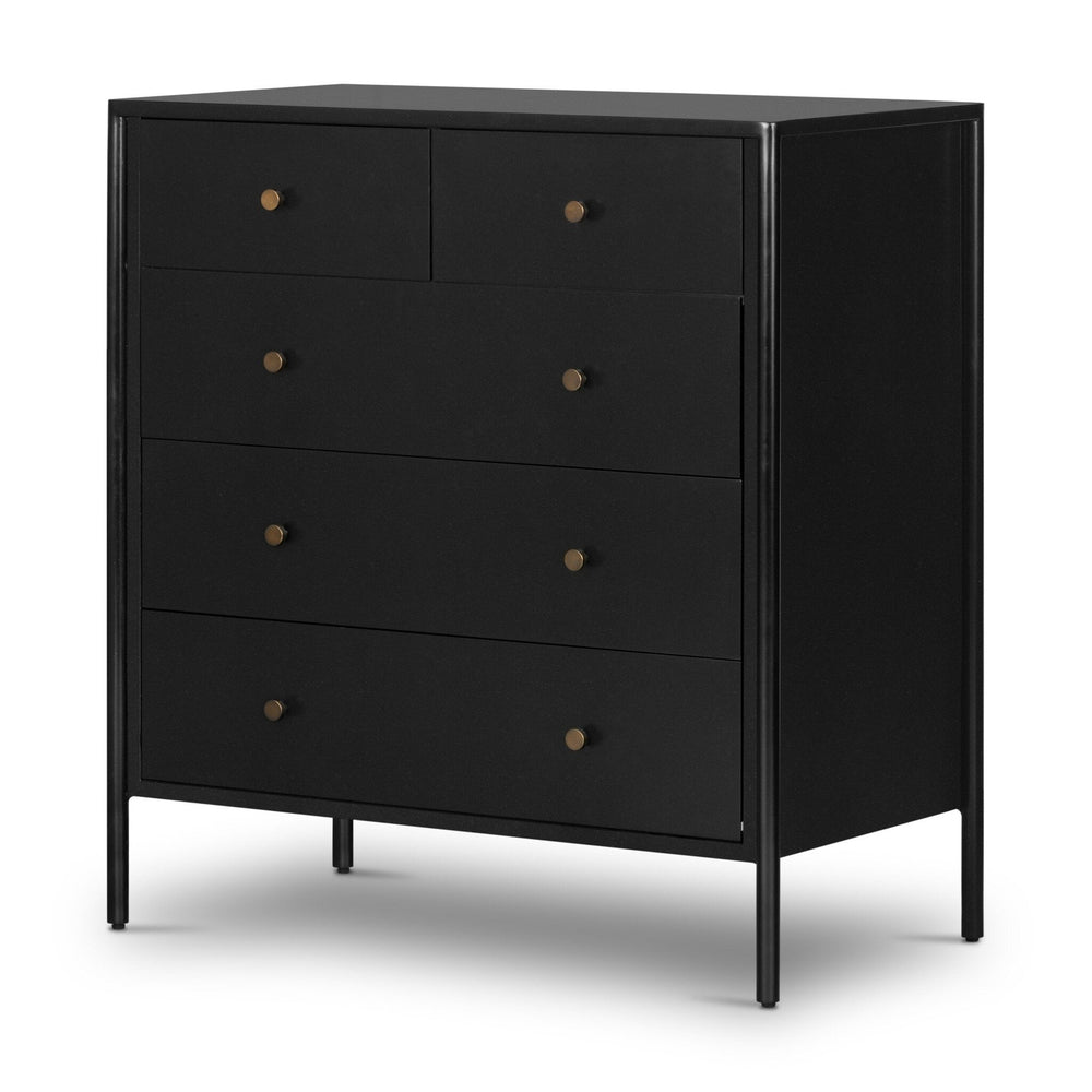 Soto 5 Drawer Dresser - Black - #shop_name Dressers & Chests