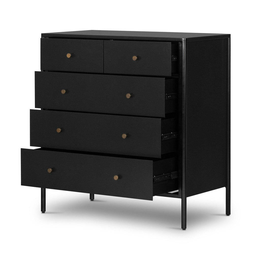 
                      
                        Soto 5 Drawer Dresser - Black - #shop_name Dressers & Chests
                      
                    