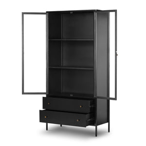 
                
                    Load image into Gallery viewer, Soto Cabinet - Black - #shop_name Cabinets
                
            
