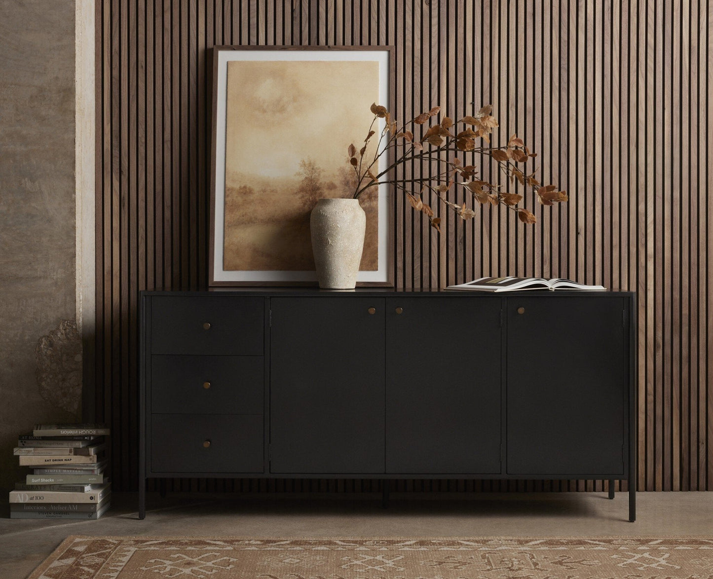 Soto Sideboard - Black - #shop_name Credenzas & Sideboards