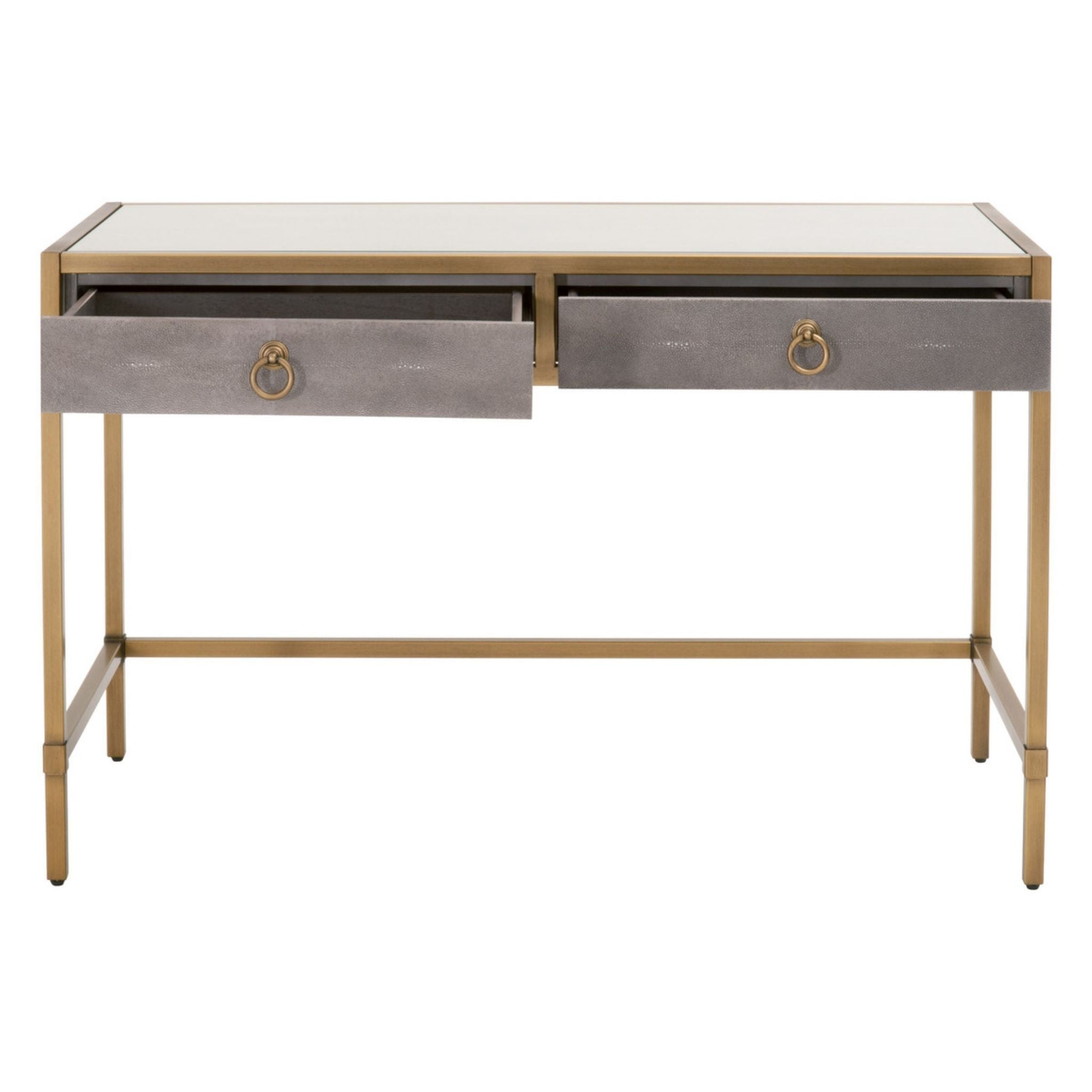 Strand Shagreen Desk - Thumbnail 4