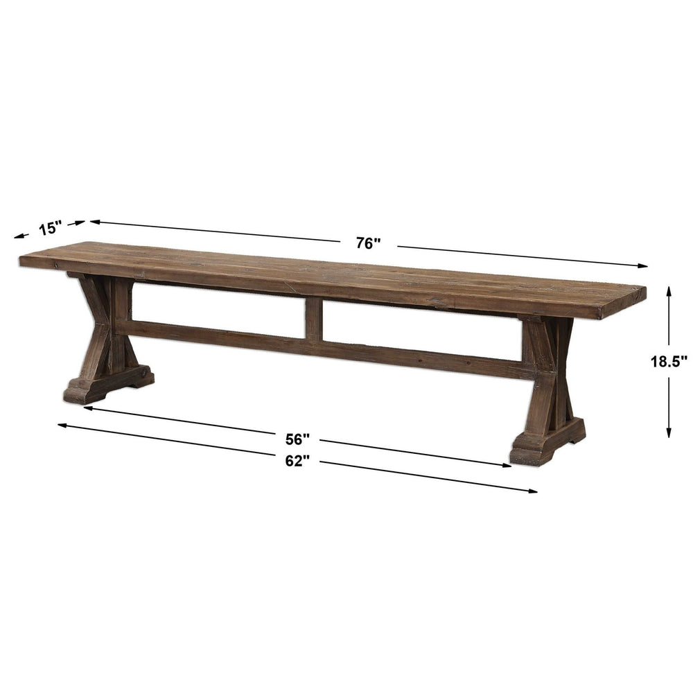 
                      
                        Stratford Bench - #shop_name Bench
                      
                    