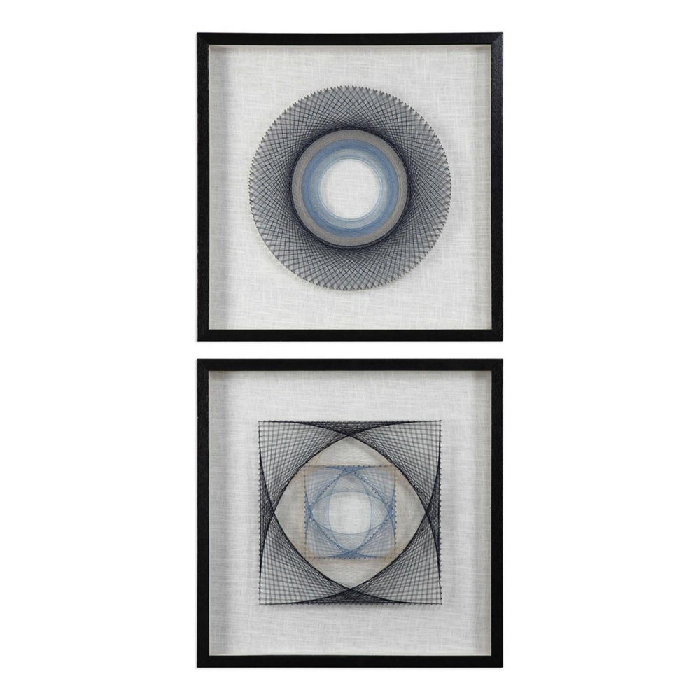 String Duet Shadow Boxes, S/2 - #shop_name Decor
