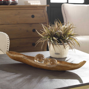 Teak Leaf Bowl - #shop_name Accessory