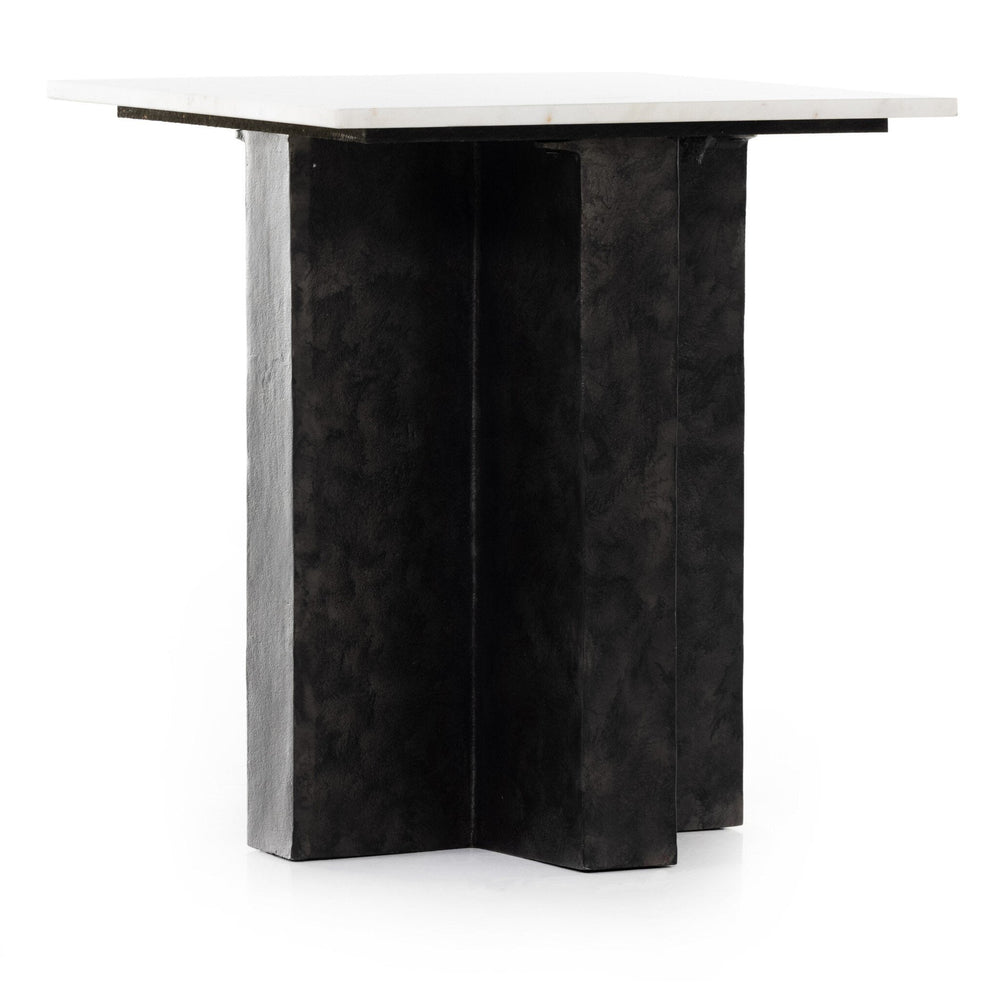 
                      
                        Terrell End Table - Polished White Marble - #shop_name Side & End Tables
                      
                    