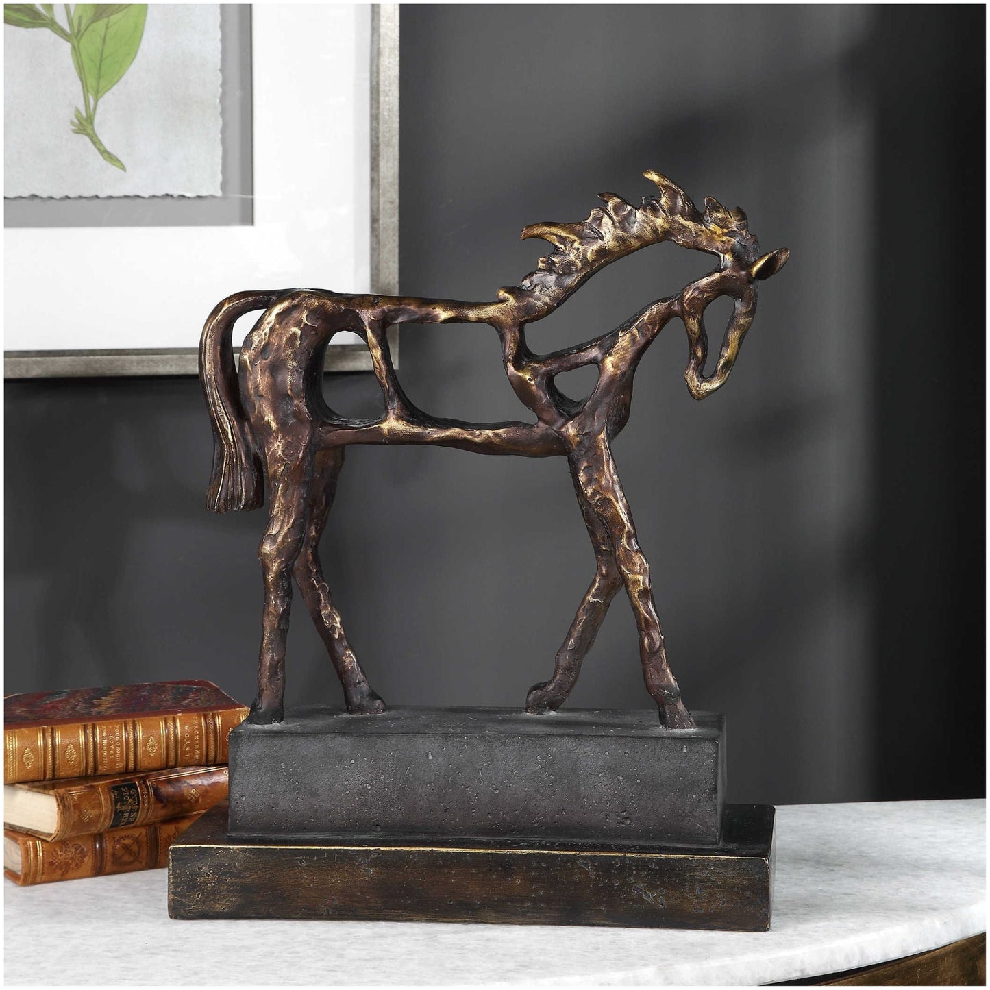 Titan Horse Sculpture - #shop_name Accessory