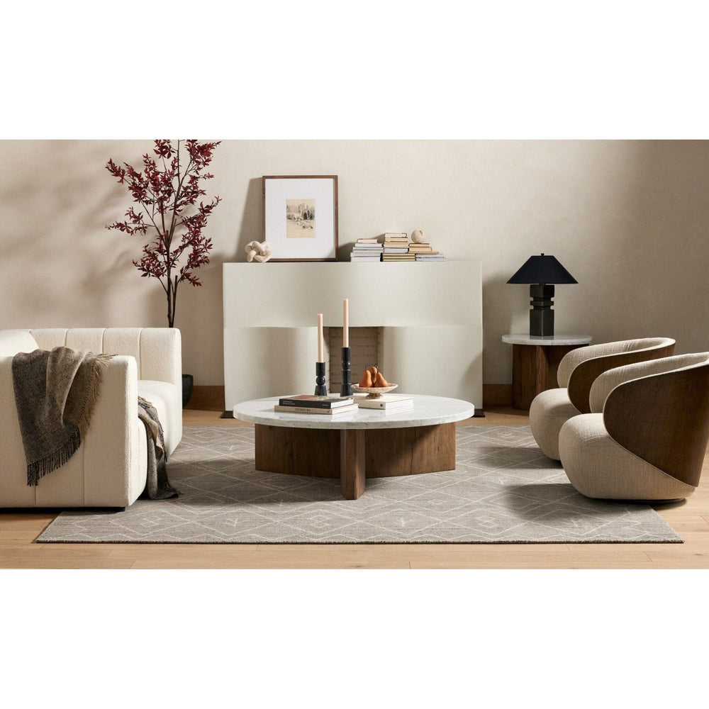 
                      
                        Toli Coffee Table - Italian White Marble - #shop_name Coffee Tables
                      
                    