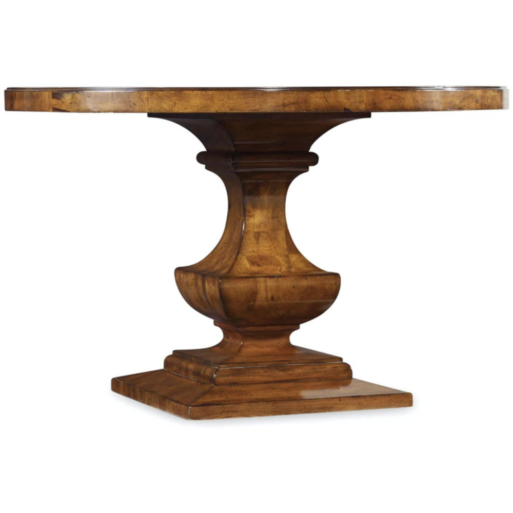 Tynecastle 48" Round Pedestal Dining Table - #shop_name Dining Table