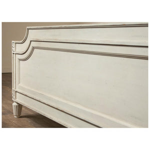 Upholstered Carved King Bed - #shop_name Bed