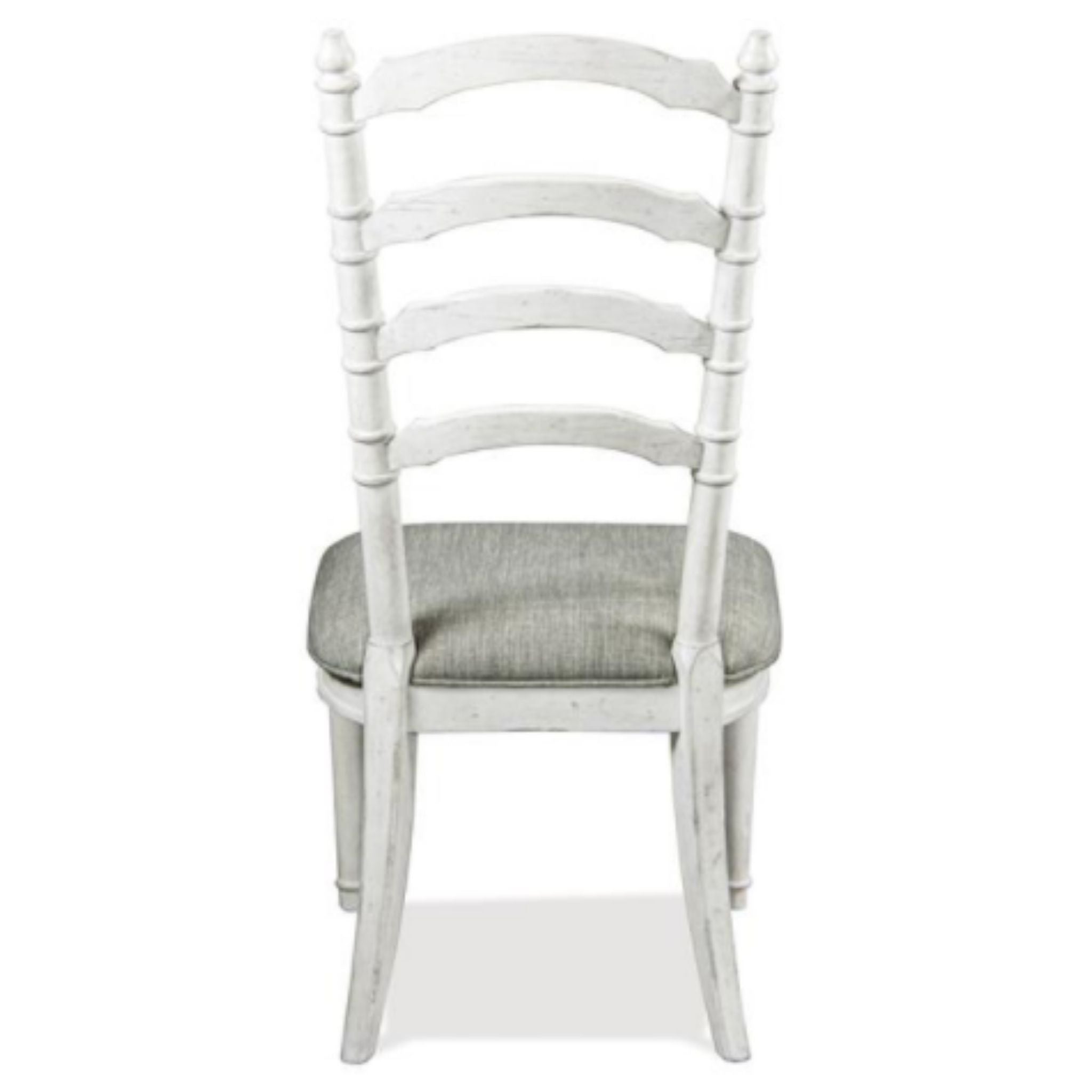 Upholstered Ladderback Side Chair - Thumbnail 4