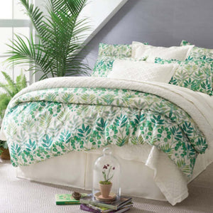 Washed Linen Ivory Quilt - #shop_name Bedding